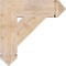 Ekena Millwork Traditional Arts & Crafts Smooth Bracket, Douglas Fir, 5 1/2"W x 22"D x 22"H BKT06X22X22TRA03SDF - alternate 4